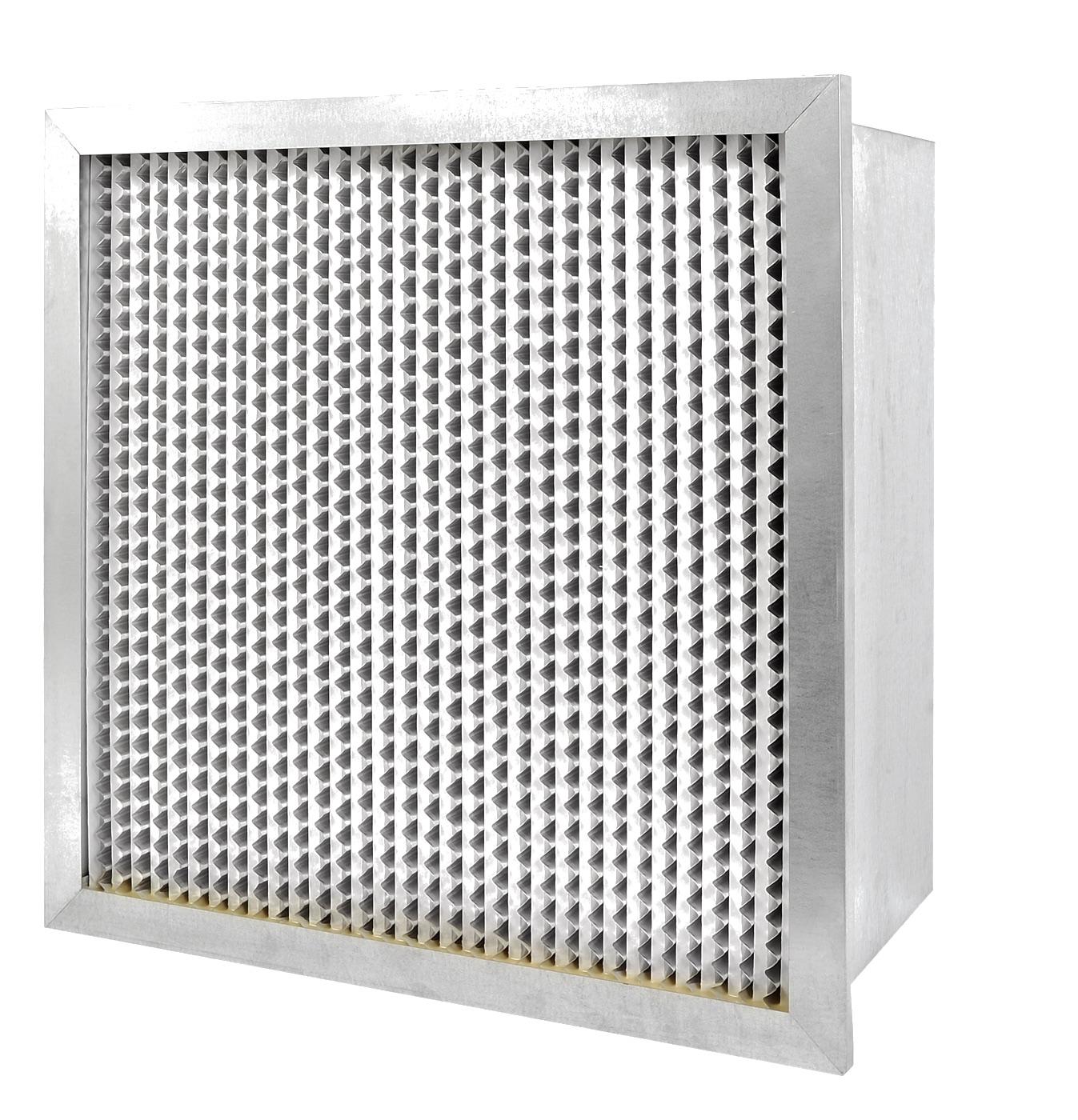 ASHRAE Salt-Resistant Aluminum Separator Box Filters