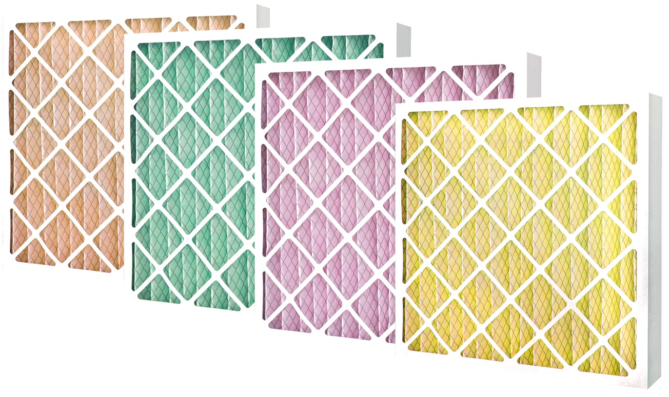 ASHRAE Extended Surface Pleated Panel Filters